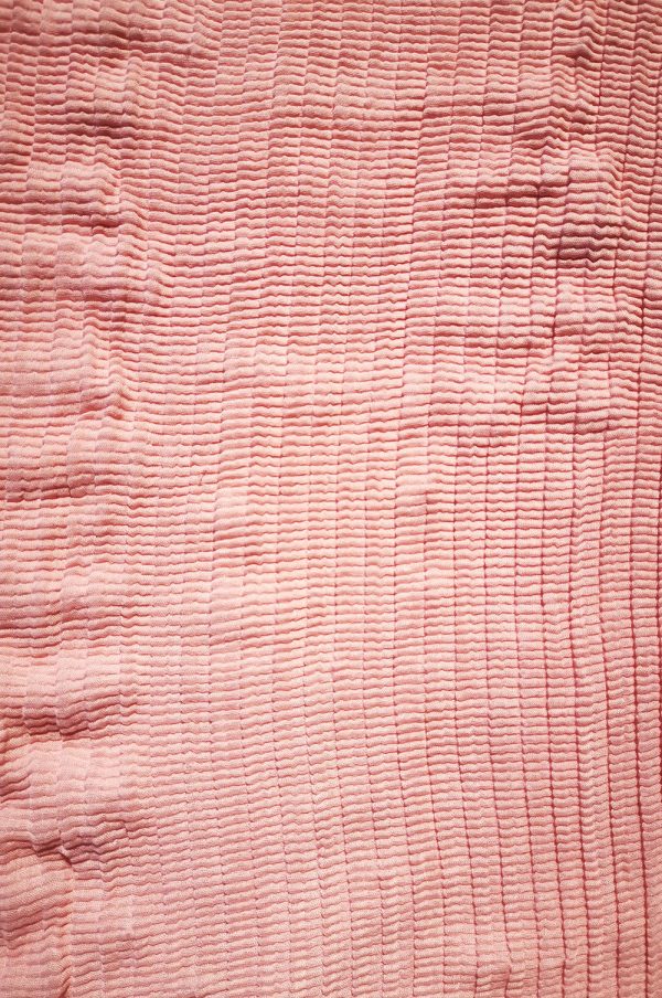 Soft Pink Textured Hijab - Image 2