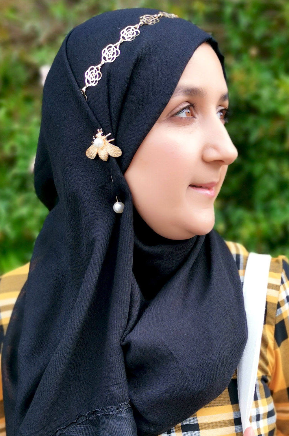 Pearl Brooch Hijab Scarf 12pcs/Lot Multicolor Scarf Pins Muslim Women  Headscarf Pin Shawl Fixed Strap Anti Slip For Muslim Hijab